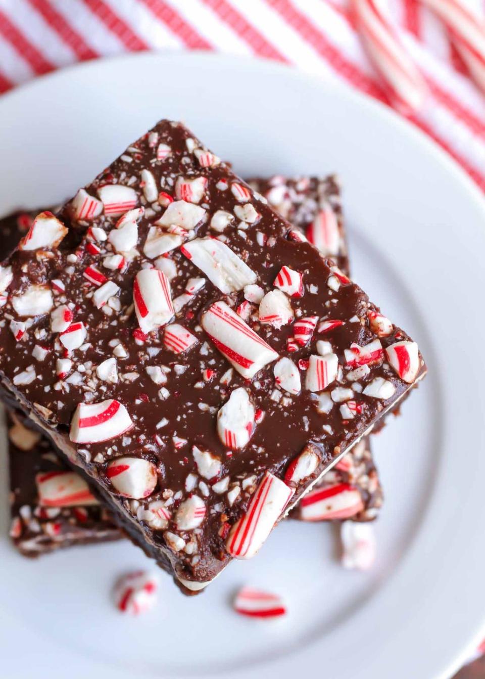 Peppermint Brownies