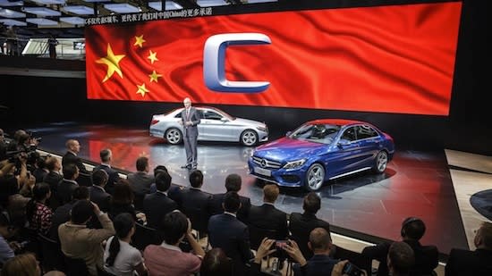 photo 3: [北京車展] M-Benz 依舊為大陸市場準備了 C-Class L(長軸版)
