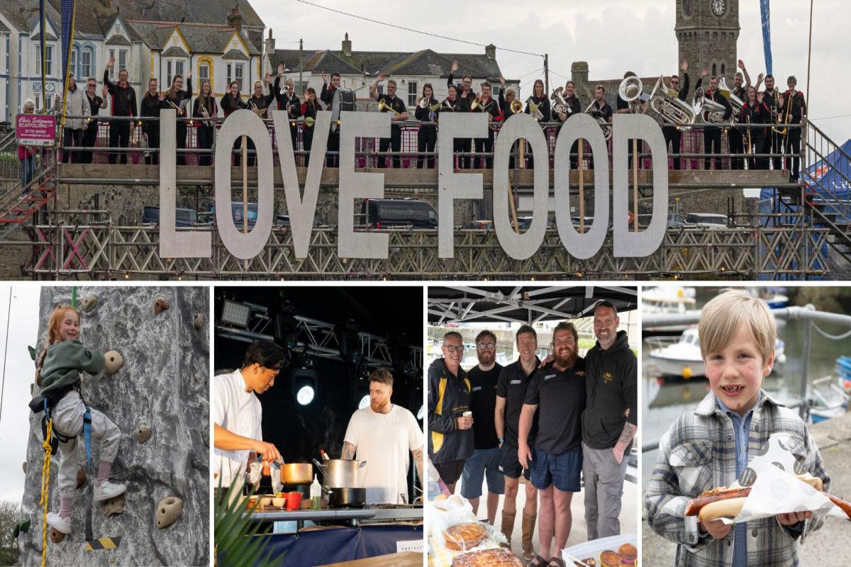 Porthleven Food Festival 2024 Saturday <i>(Image: Kathy White)</i>