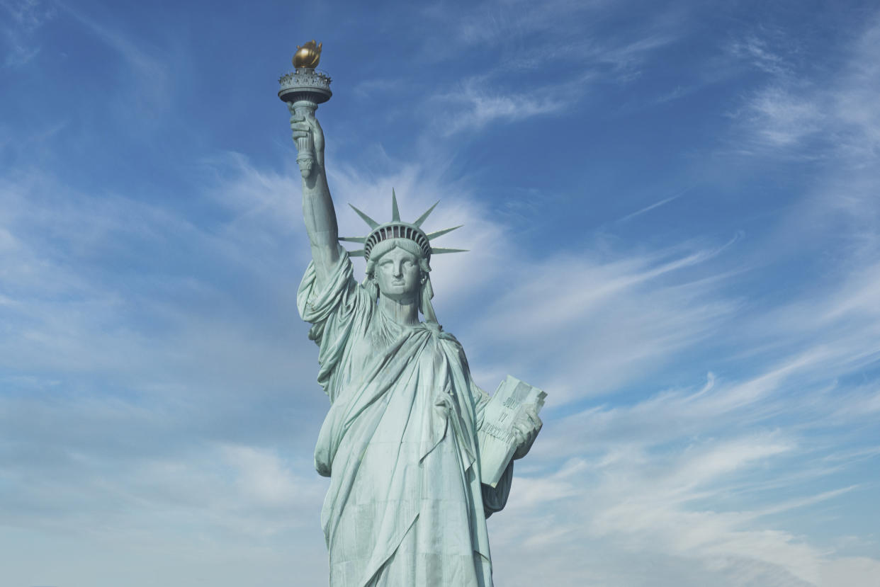  Statue of liberty. 