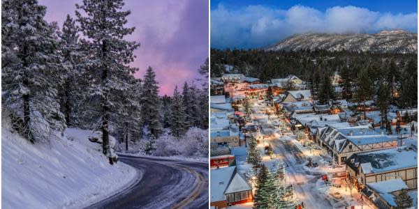 Lugares en California que podrían tener nieve la semana de Año Nuevo