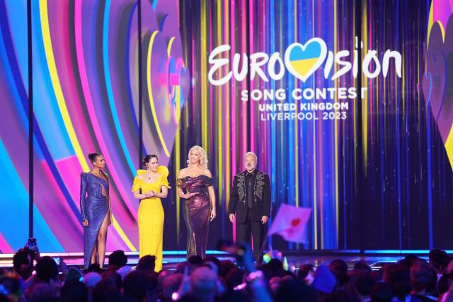 BGT star Alesha Dixon pays tribute to Eurovision in live TV rap