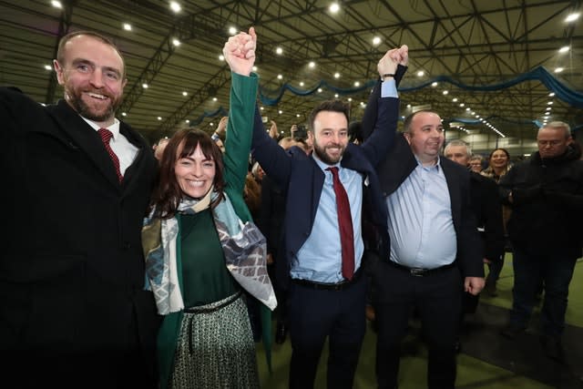 SDLP leader Colum Eastwood is elected MP for Foyle