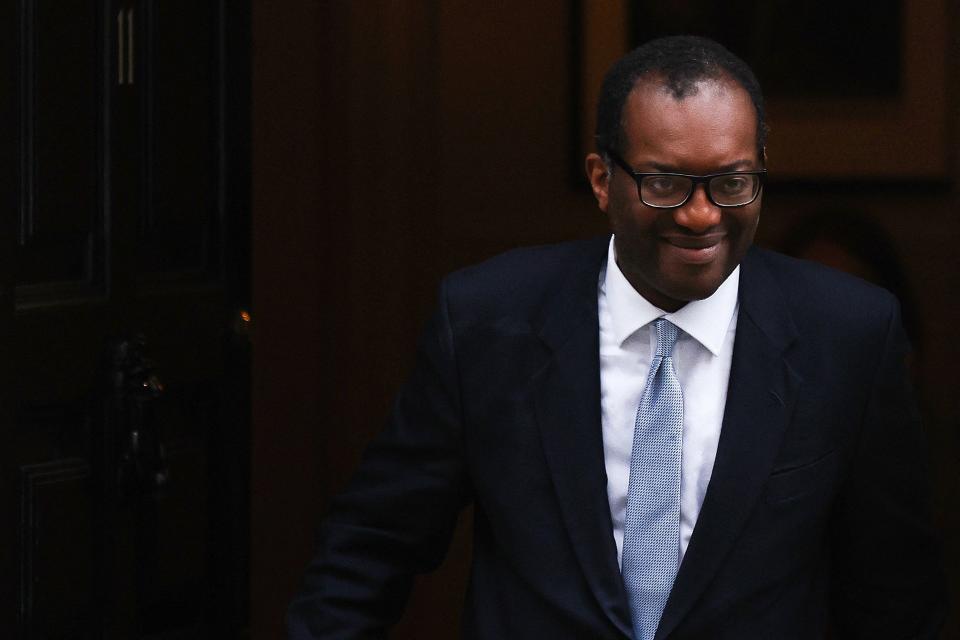 Britain's dismissed Chancellor of the Exchequer Kwasi Kwarteng.