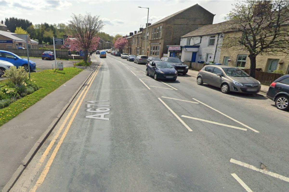 A man was arrested for being drunk and disorderly in Market Street in Whitworth <i>(Image: Google)</i>