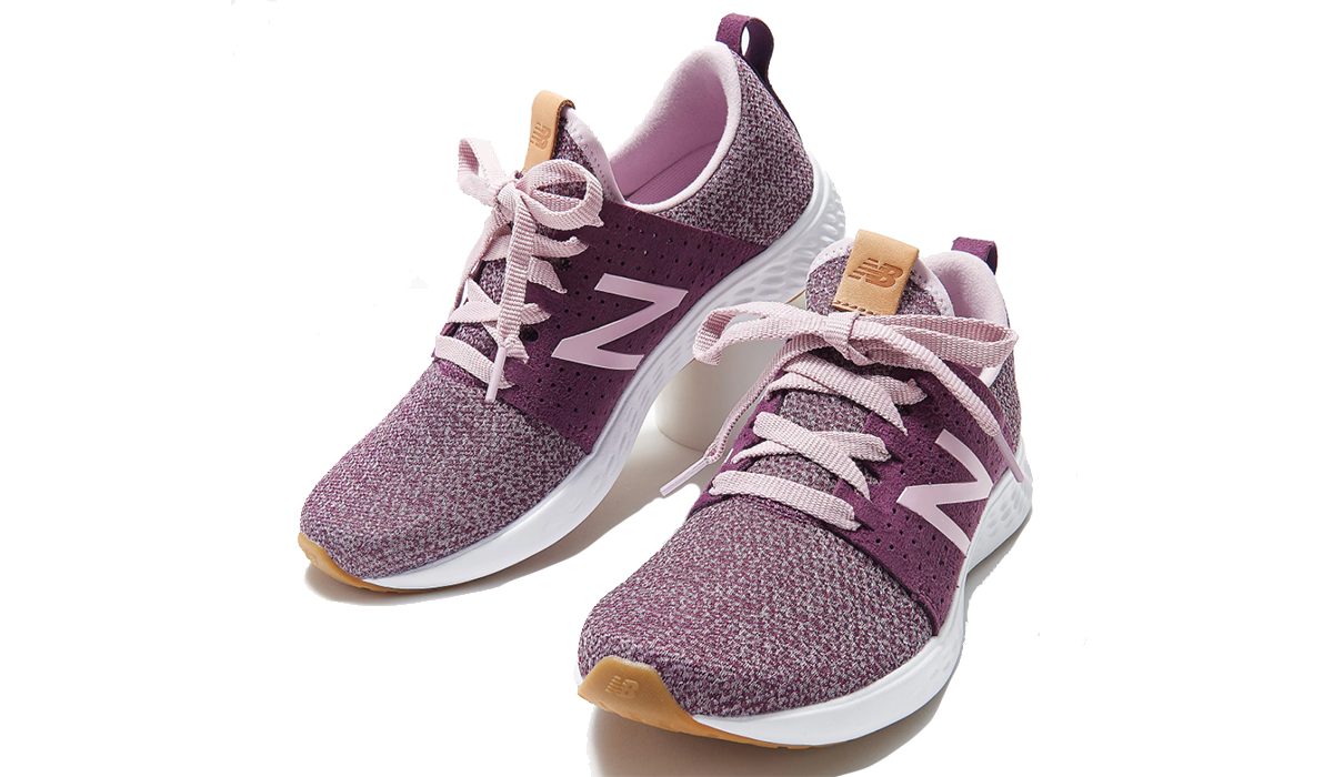 Game on! We've got sporty chic (and comfort) on lock with these New Balance sneaks. (Photo: QVC)