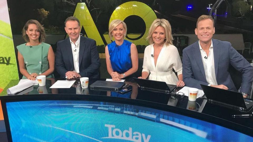 Brooke Boney, Deborah Knight, Georgie Gardner and tom steinfort new today show panel