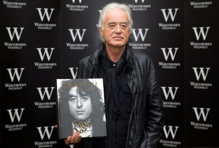 Led Zeppelin's Robert Plant, and Jimmy Page (pictured), are being sued amid claims they stole the opening guitar arpeggio for their iconic hit "Stairway to Heaven" from long-defunct LA psychedelic rock band Spirit