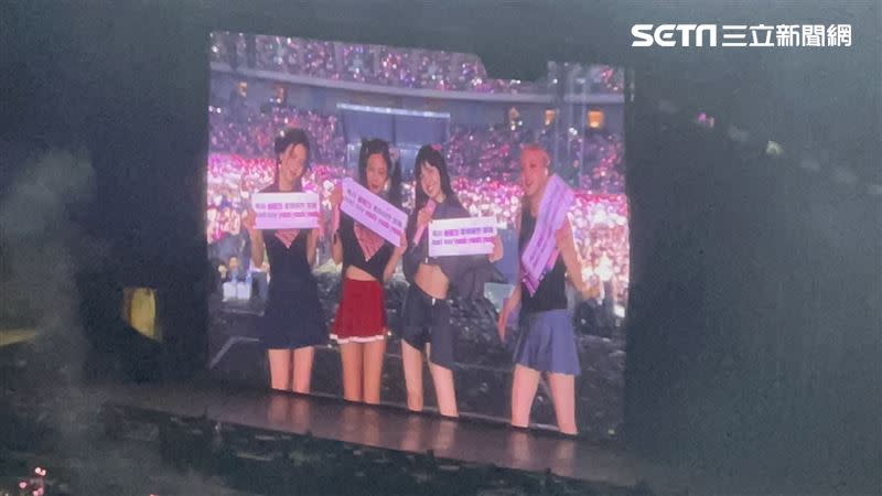 BLACKPINK才剛結束在台灣的演唱會，就傳出安可場消息。（圖／讀者提供）