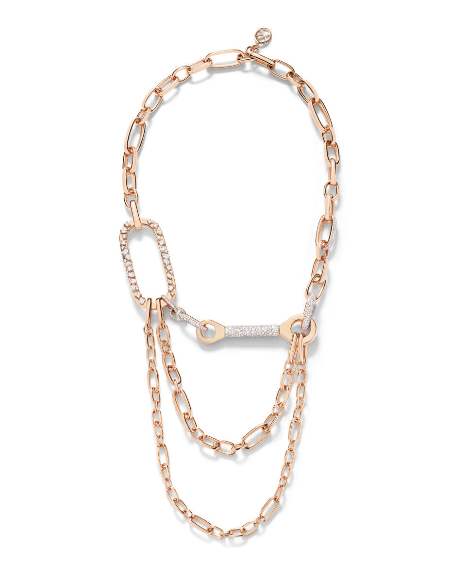 Pomellato’s Lirica necklace.