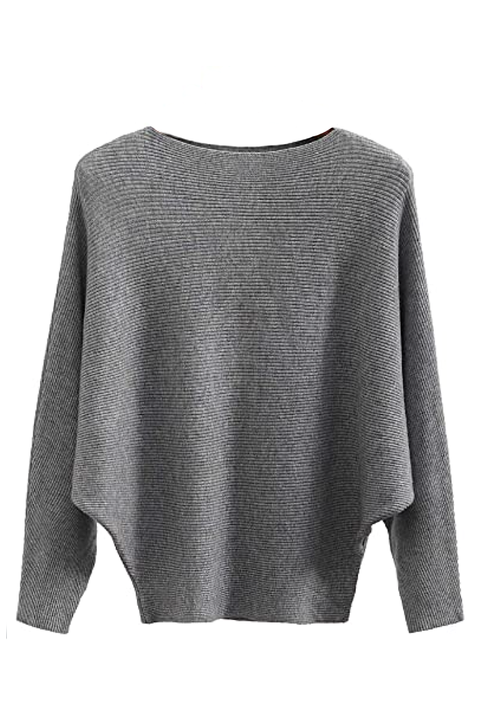 Sweaters Batwing Sleeve Casual Loose Cashmere Jumper