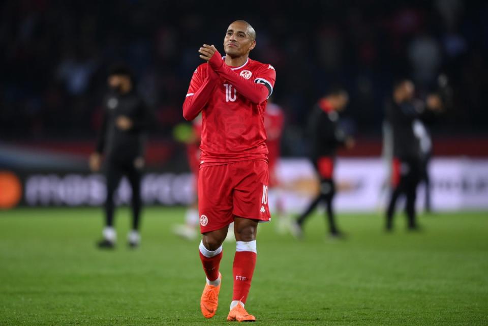 Star man: Wahbi Khazri is Tunisia’s second top-scorer of all-time  (Getty Images)