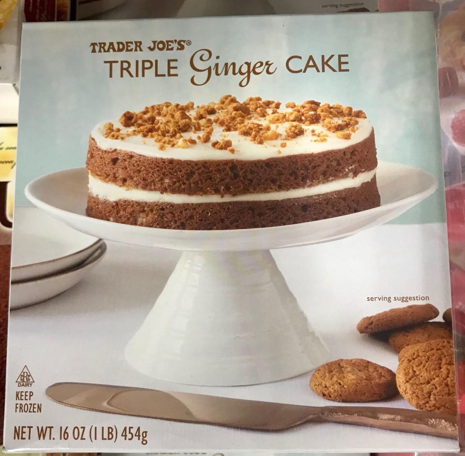 9) Triple Ginger Cake