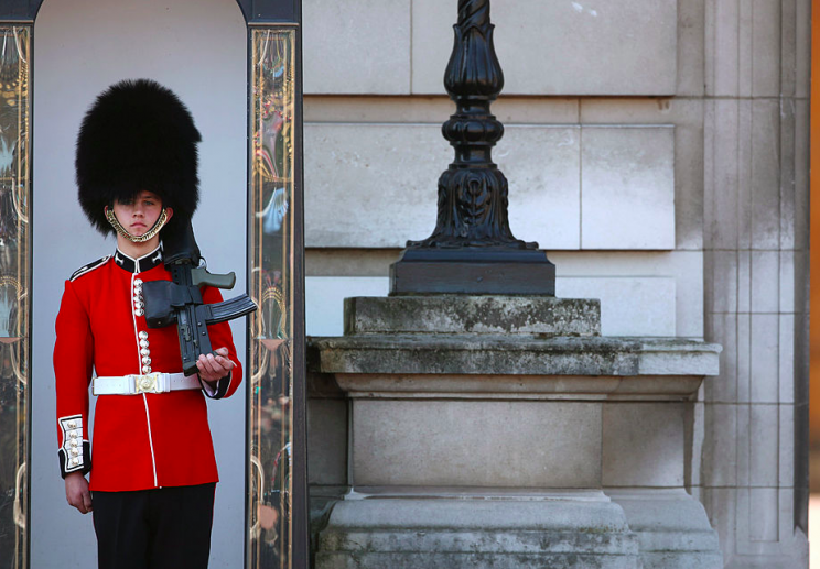 Security: The guardsman (not pictured) claimed he nearly shot the Queen (Getty/file picture)