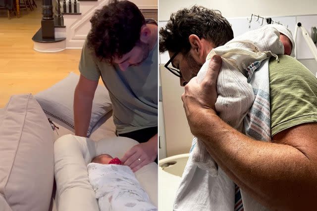 <p>Meaghan Oppenheimer/Instagram</p> Tom Ellis and daughter Dolly Ellis-Oppenheimer