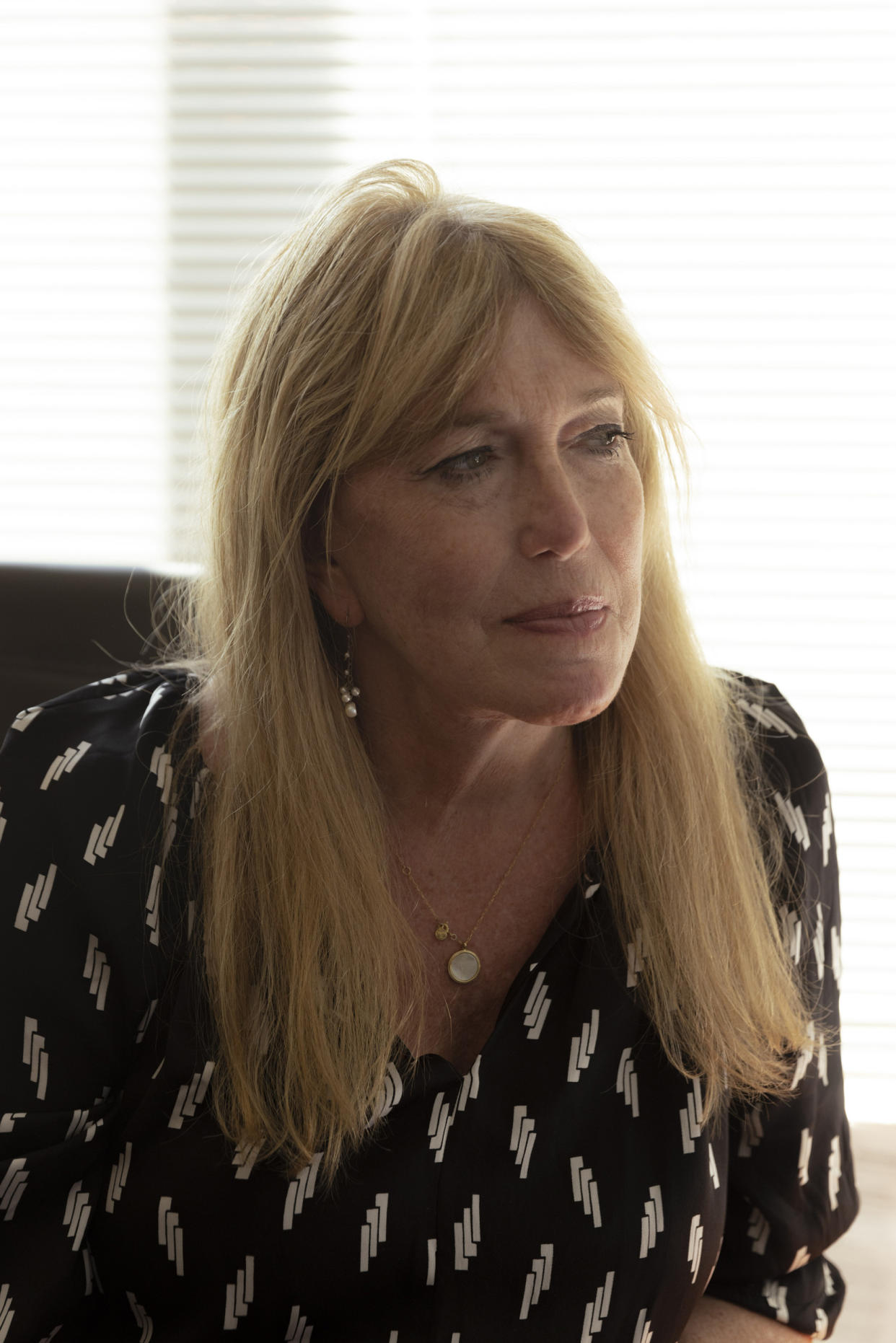 Dr. Marci Bowers in her office in Burlingame, Calif. (Preston Gannaway for NBC News)