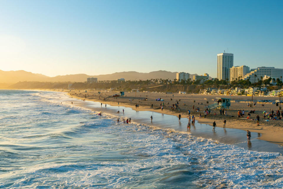 Santa Monica beach