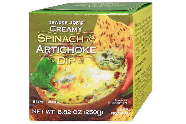<p>Trader Joe's</p> Trader Joe's Creamy Spinach & Artichoke Dip