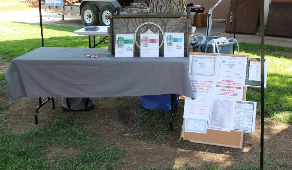 Bosque Brewing from Albuquerque attended Brews on the Pecos May 14, 2022 in Carlsbad. Local and regional beer, food, games and a concert by Las Cruces native Josh Grider were part of the festivities.