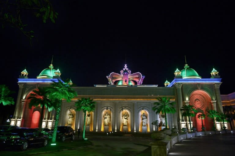 The Chinese-owned Kings Romans casino in Ton Pheung, a special economic zone set in northwestern Laos along the Mekong river, at the border with Thailand and Myanmar