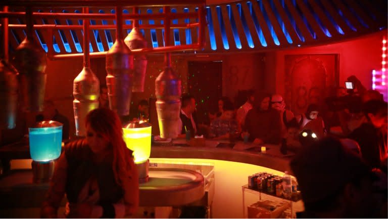 The Scum & Villainy Cantina bar in Hollywood (picture credit: Deschart Photography/The Hollywood Reporter)