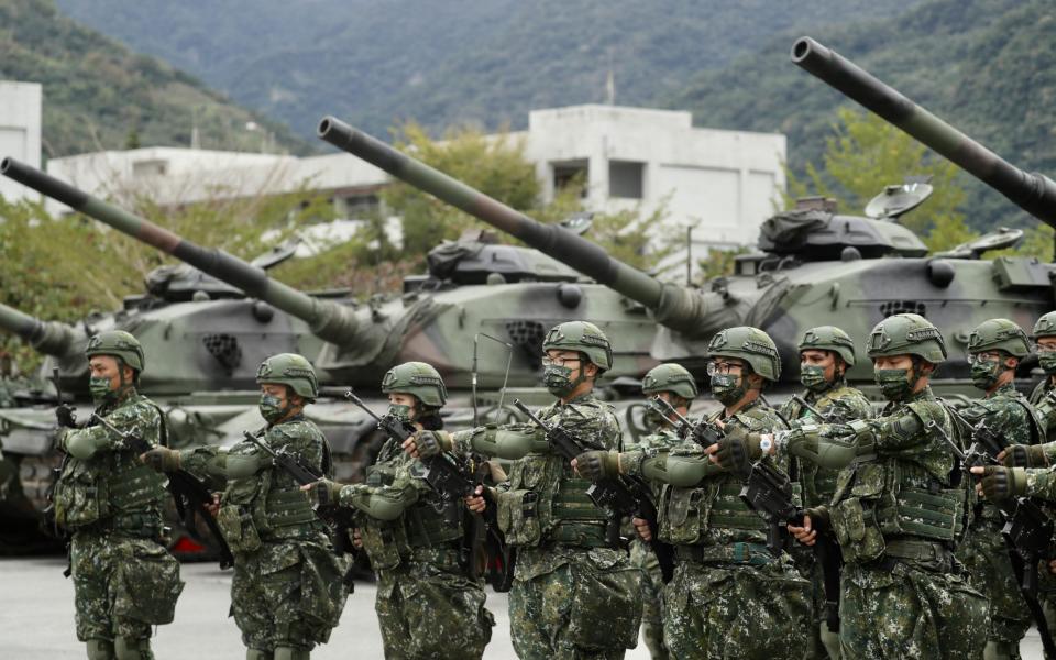 Taiwan's military is preparing to defend the island from a Chinese invasion - EPA-EFE/Shutterstock/Ritchie B Tongo
