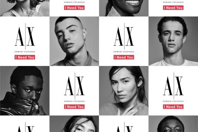 A|X Armani Exchange Launches Recruiting Campaign for First Store in Italy