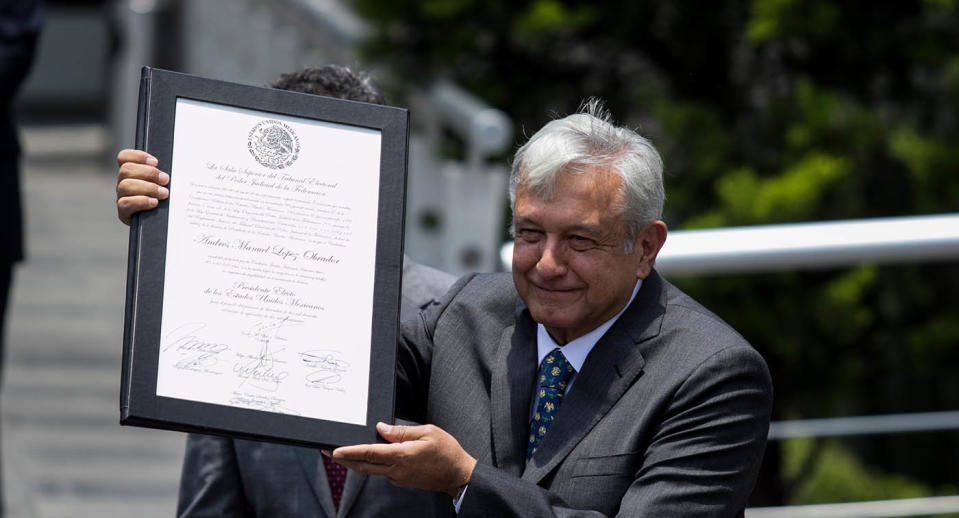 Andrés Manuel López Obrador es declarado presidente electo