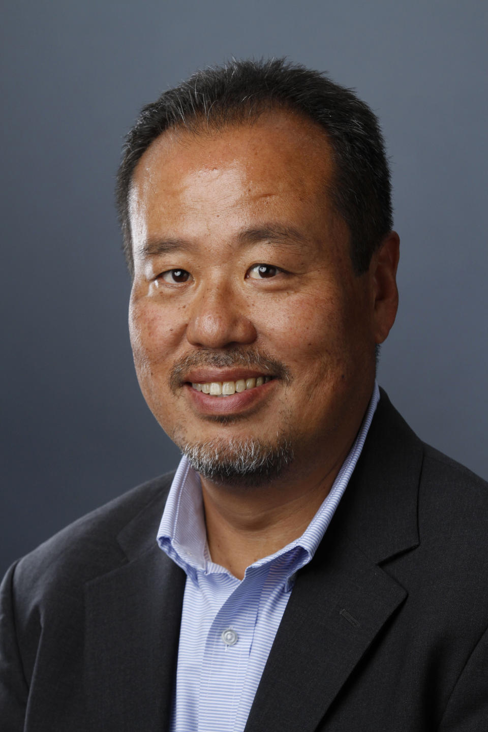 This Aug. 14, 2015, photo shows Kiichiro Sato, newly appointed Asia deputy for storytelling and photography. Sato has been named deputy news director for storytelling and photography, rounding out a leadership team directing video, text and photo coverage across the Asia-Pacific region. (Paul Sakuma via AP)