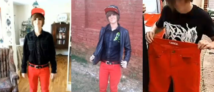 Teacher throws high school senior out of prom for wearing red skinny jeans