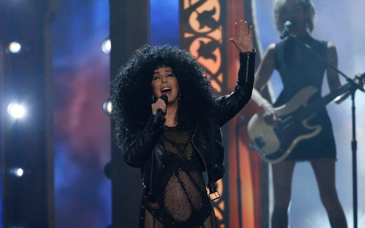 Cher, who boasted of her ability to do a five-minute plant - REUTERS