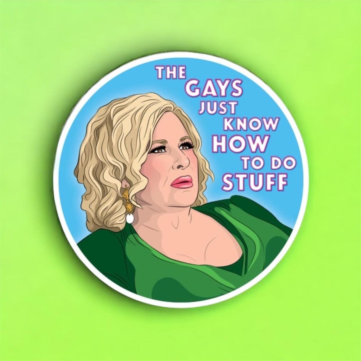 <p><a href="https://go.redirectingat.com?id=74968X1596630&url=https%3A%2F%2Ffriendsnyc.com%2Fproducts%2Fthe-found-die-cut-sticker-jennifer-coolidge-gays-do-stuff&sref=https%3A%2F%2Fwww.cosmopolitan.com%2Fstyle-beauty%2Fg36120764%2Flgbt-pride-gift-ideas%2F" rel="nofollow noopener" target="_blank" data-ylk="slk:Shop Now;elm:context_link;itc:0;sec:content-canvas" class="link rapid-noclick-resp">Shop Now</a></p><p>Jennifer Coolidge Sticker</p><p>friendsnyc.com</p><p>$4.99</p>