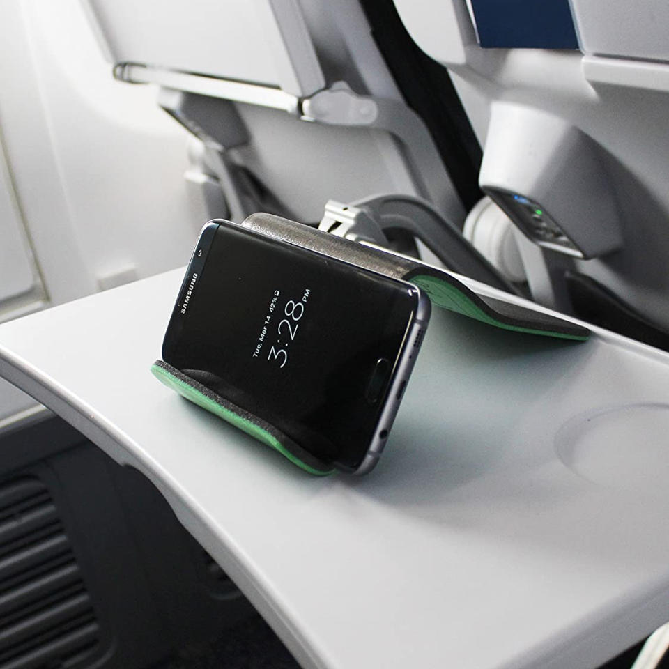 flight flap phone and tablet holder, best travel gadgets
