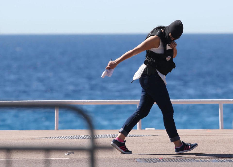 Aftermath of attack in Nice, France