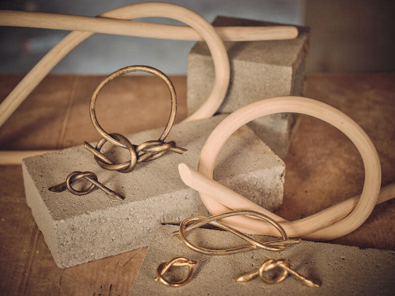 Selections from the Knot collection by Katie Gong for Nest Studio