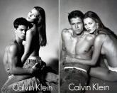 <p>In 1992, a 16-year-old Moss posed topless for a seductive Calvin Klein photoshoot alongside Mark Wahlberg, then known as rapper Marky Mark. </p> <p>The shoot, photographed by Herb Ritts, marked the beginning of her decades-long collaboration with Calvin Klein. </p> <p>She later spoke out about the experience, saying it triggered a "nervous breakdown." She told <a href="https://www.vanityfair.com/news/2012/10/kate-moss-years-of-crying-johnny-depp" rel="nofollow noopener" target="_blank" data-ylk="slk:Vanity Fair;elm:context_link;itc:0;sec:content-canvas" class="link "><em>Vanity Fair</em></a>, "It didn't feel like me at all. I felt really bad about straddling this buff guy. I didn't like it."</p>