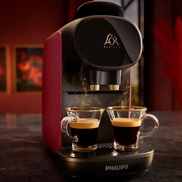 Cafetera Philips L'OR Barista Sublime Piano Noir