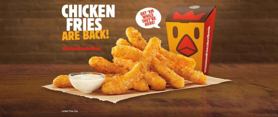 burger king chicken fries