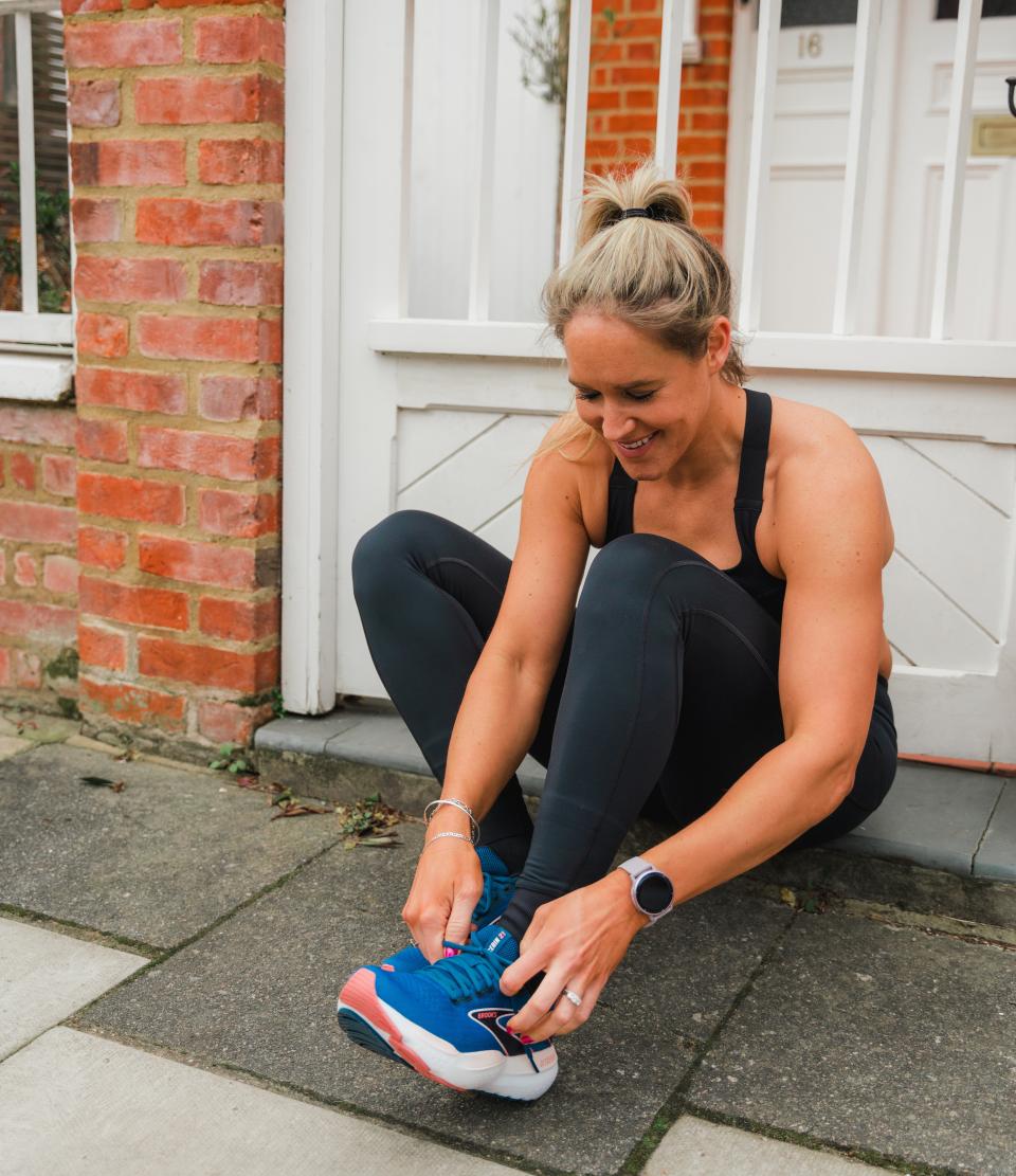 Sarah Campus has caught the run club bug and plans to start her own. (LDN MUMS FITNESS)