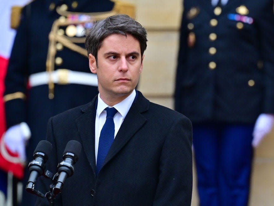 France's newly appointed Prime Minister, Gabriel Attal