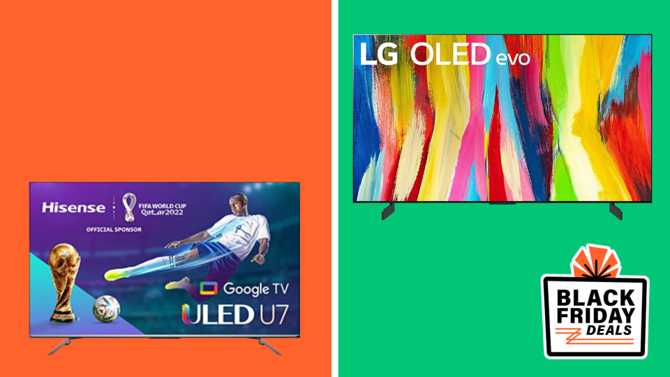 Find Black Friday deals on two of our favorite TVs, the Hisense U7H and LG C1 OLED.