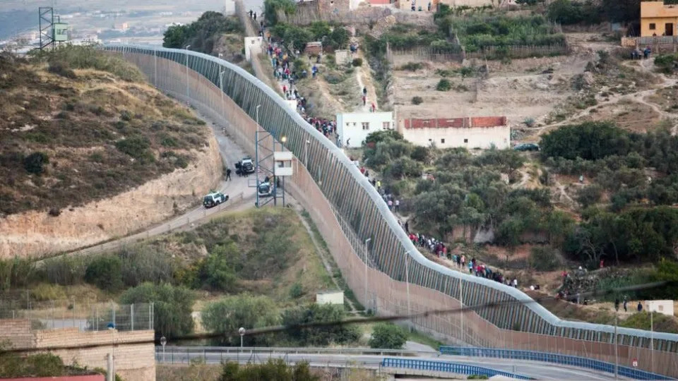 Valla de Melilla.