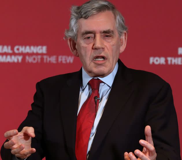 Gordon Brown has warned about the consequences of the Tories' proposed benefits cut (Photo: Andrew Milligan via PA Wire/PA Images)