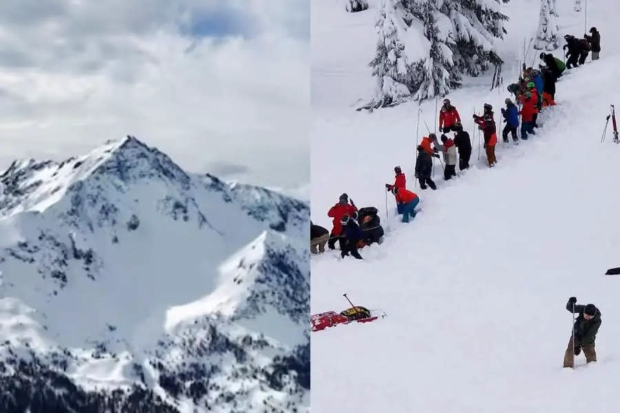 Recuperan cadaver de esquiador fallecido en avalancha de Estados Unidos