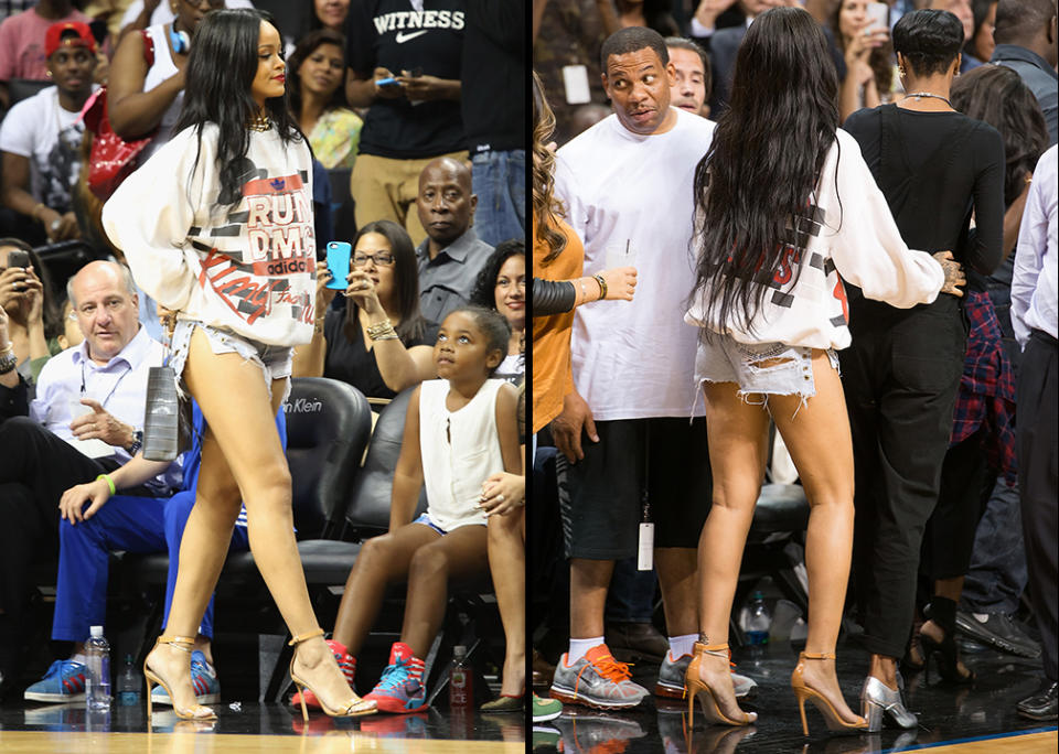 Rihanna attends the 2014 Summer Classic Charity Basketball Game at Barclays Center on Aug. 21, 2014, in New York City. (Photo: Jerritt Clark/Getty Images)