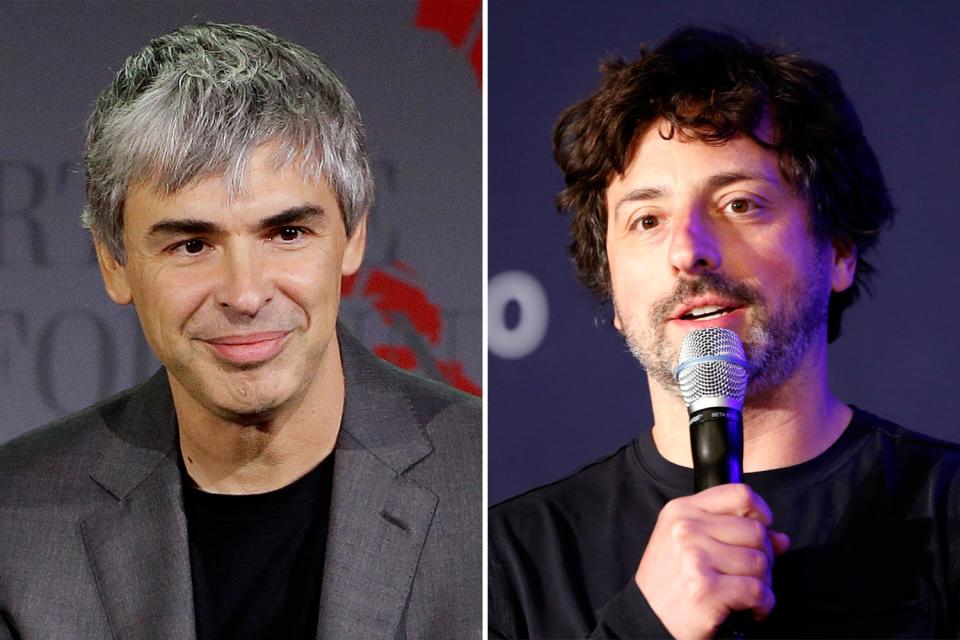 Larry Page (L) and Sergey Brin (R) (AP/Reuters)