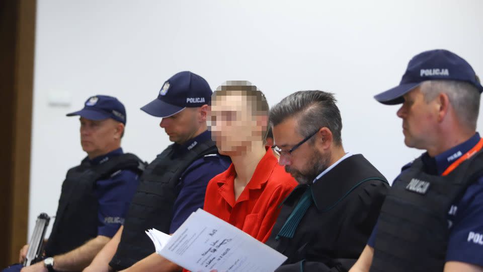 Maxim L. was sentenced to six years after weeks of receiving tasks from a Russian handler whom he had never physically met but encountered on the Telegram messaging app in February 2023. CNN has blurred his face in line with Polish law. - Jaroslaw Gorny/Imago