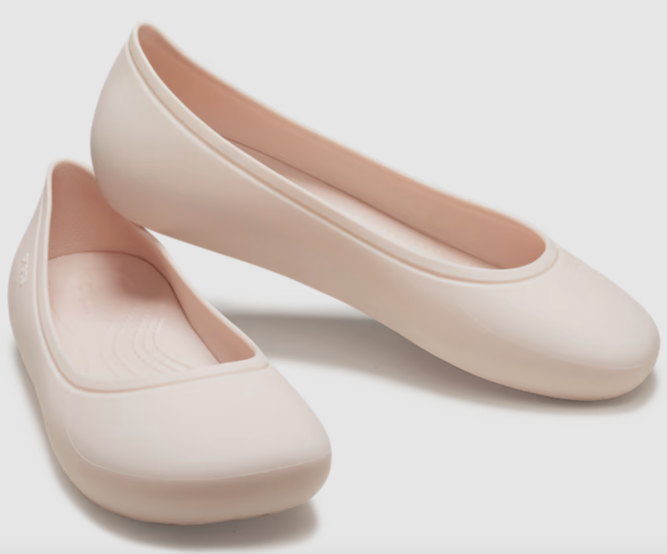 Croc ballet slippers