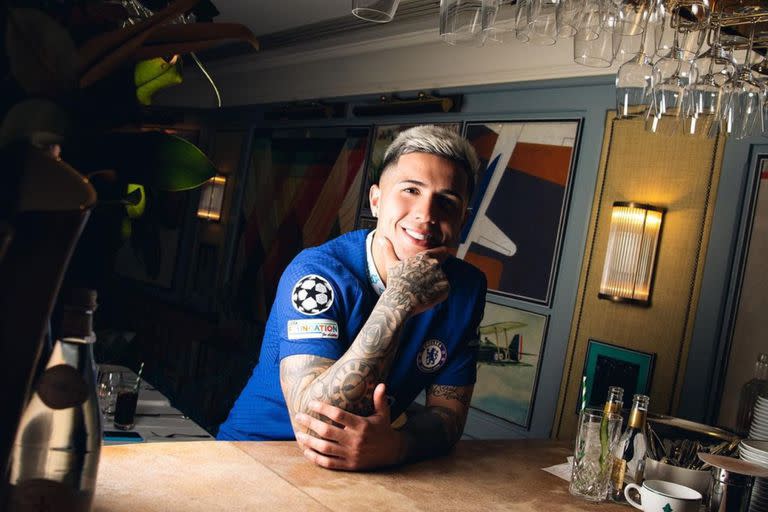 The Ivy Cobham Brasserie, el restaurante británico top donde Enzo Fernández se hizo sus primeras fotos con la camiseta del Chelsea