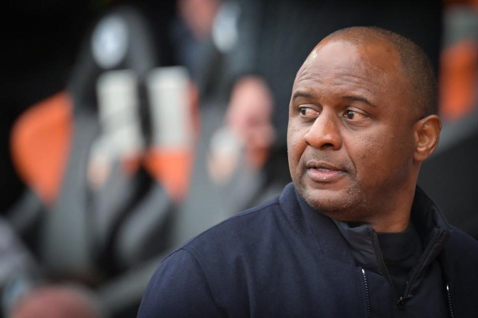 Arsenal legend Patrick Vieira is the current manager of Chelsea sister club Strasbourg in Ligue 1 (AFP via Getty Images)